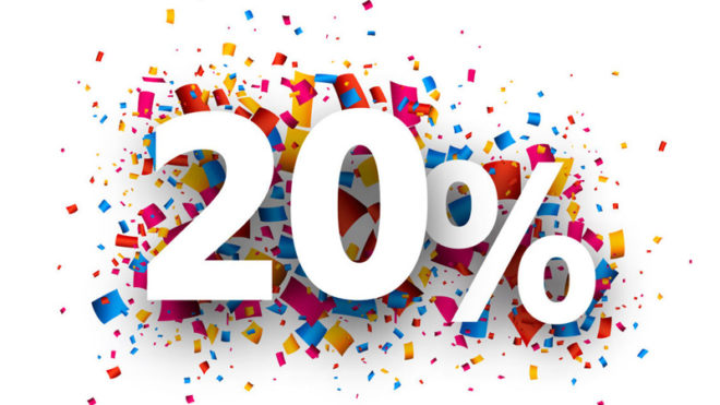 Скидка 20% для новых компаний!